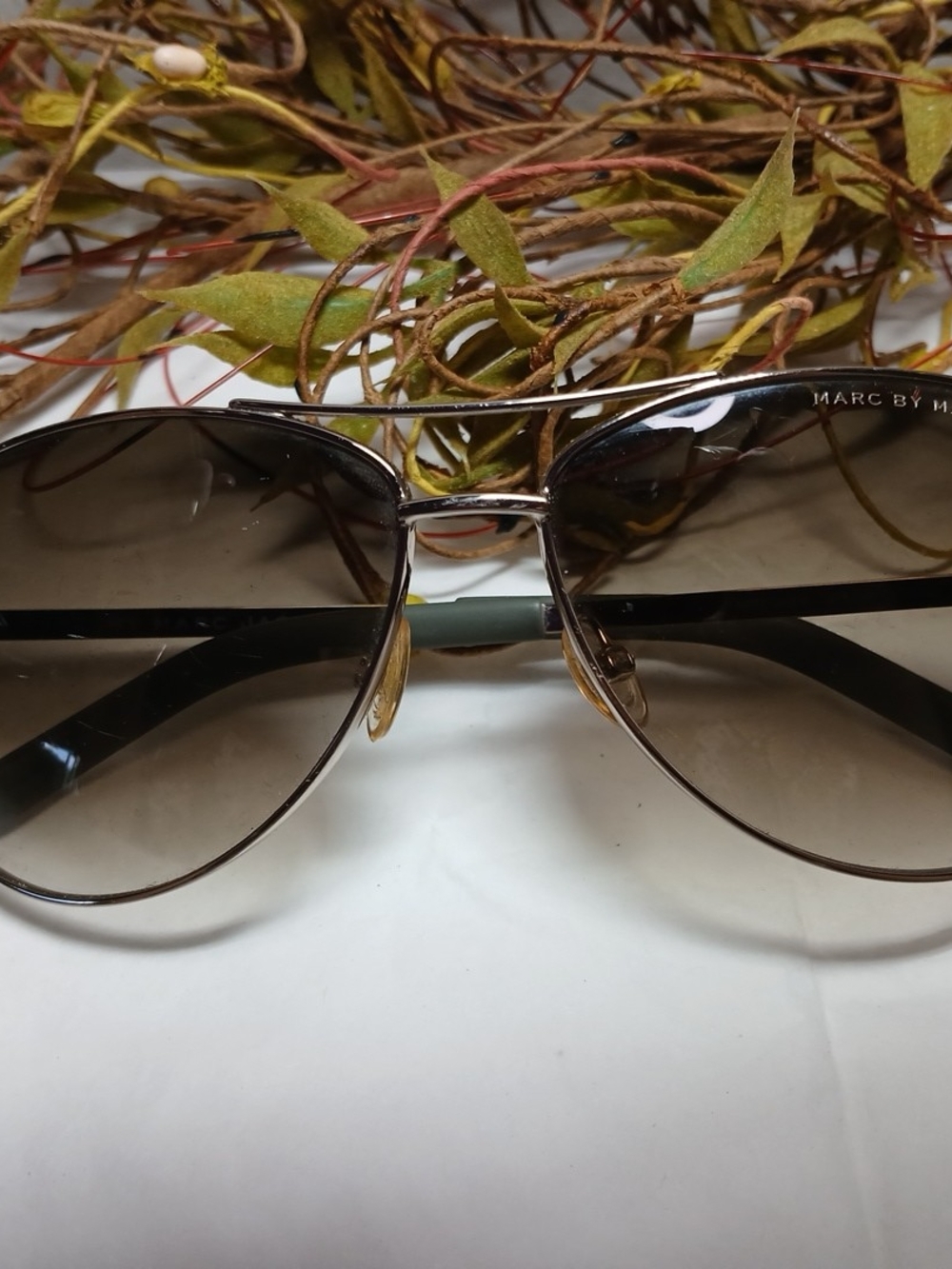Marc by Marc Jacobs Gold Frame Sunglasses with Gradient Lenses *Read Description
